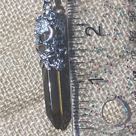 Unisex Tiger’s Eye Pointer Pendant Necklace - Picture 9 of 16